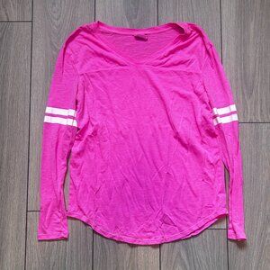 VS Pink Long-Sleeve T-Shirt